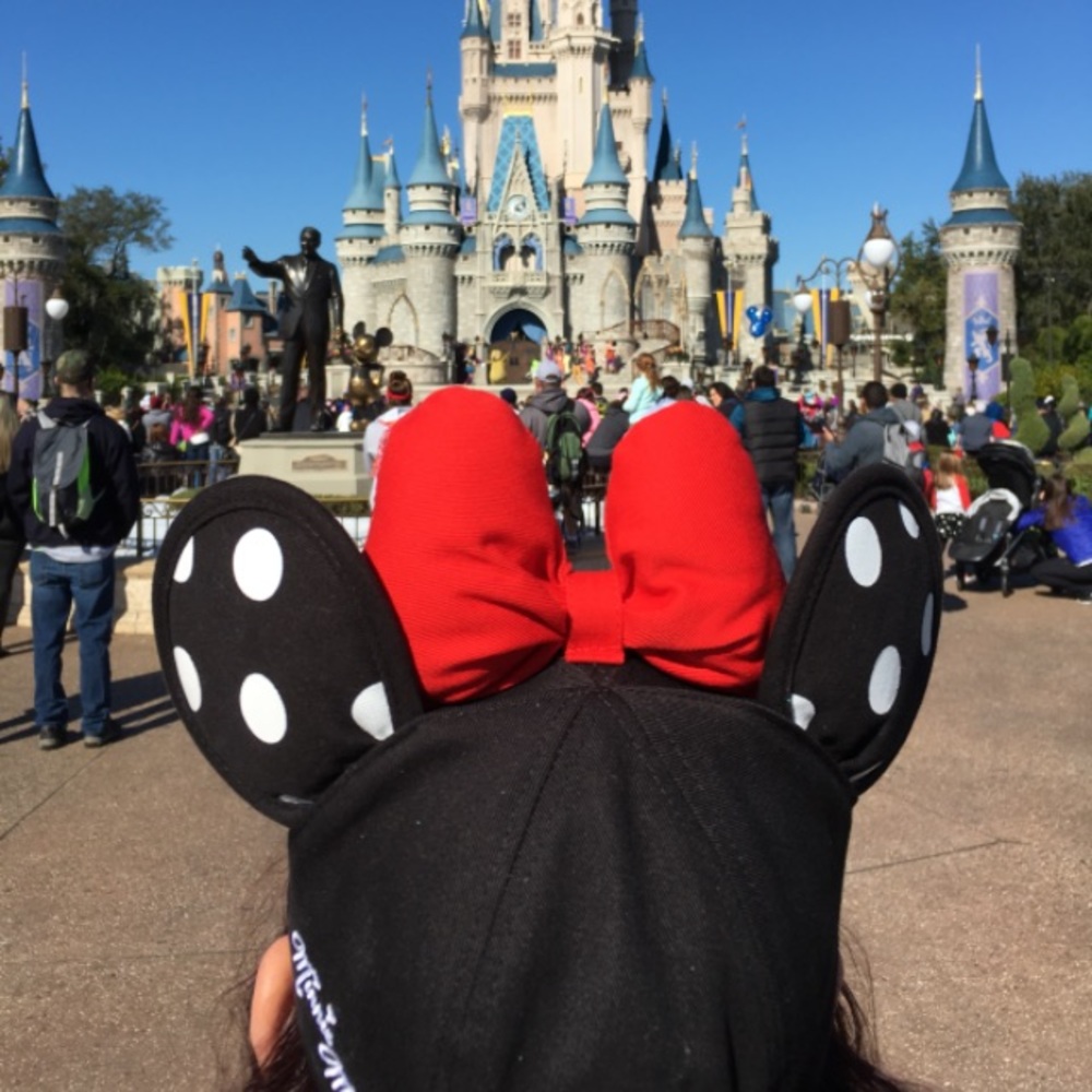 Minnie Mouse baseball hat